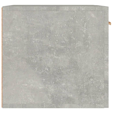 vægskab 60x36,5x35 cm konstrueret træ betongrå