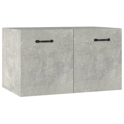 vægskab 60x36,5x35 cm konstrueret træ betongrå