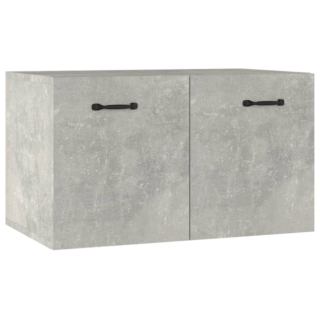 vægskab 60x36,5x35 cm konstrueret træ betongrå