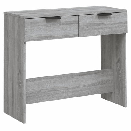 sofabord 90x36x75 cm konstrueret træ grå sonoma-eg