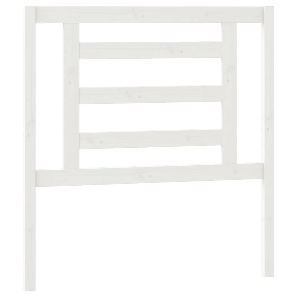 daybed med udtræk 2x(90x200) cm massivt fyrretræ hvid