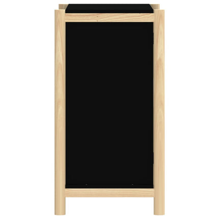 skænk 62x38x70 cm konstrueret træ sort