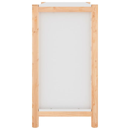 skænk 62x38x70 cm konstrueret træ hvid