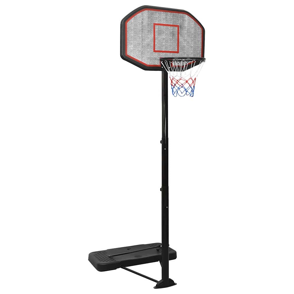 basketballstativ 258-363 cm polyethylen sort billede