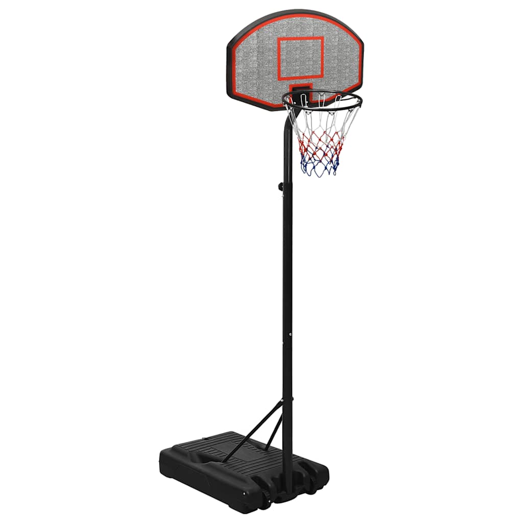 basketballstativ 237-307 cm polyethylen sort billede