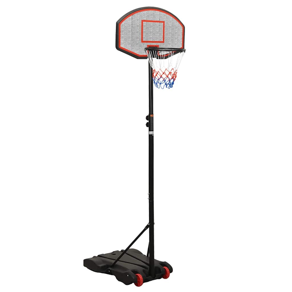 basketballstativ 216-250 cm polyethylen sort billede