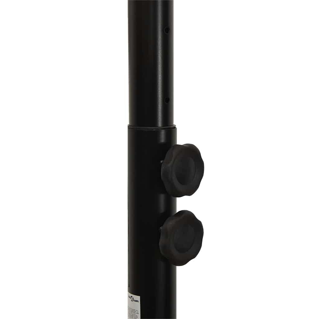 basketballstativ med plade 216-250 cm polycarbonat transparent