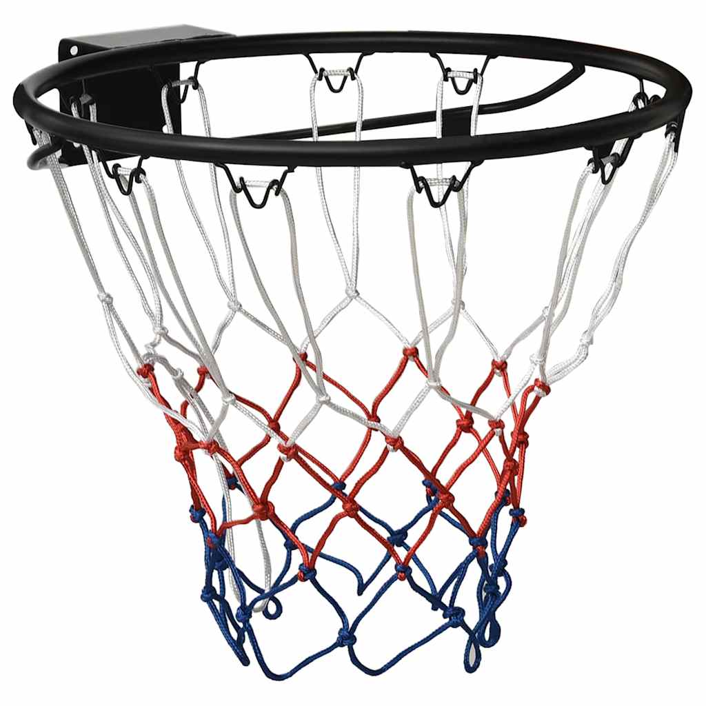 basketkurv 45 cm stål sort