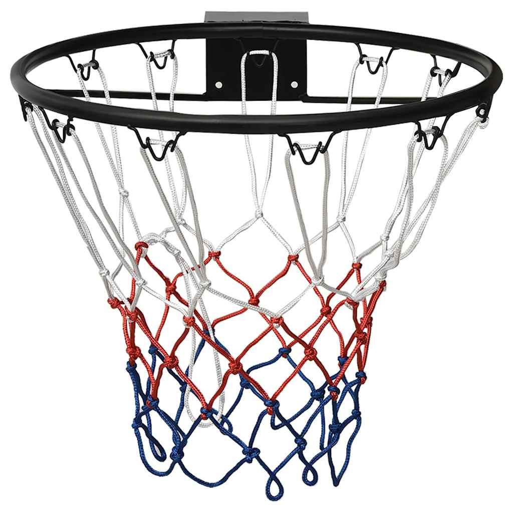 basketkurv 45 cm stål sort