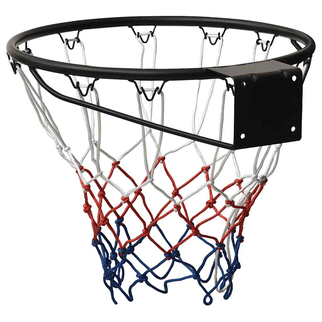 basketkurv 45 cm stål sort