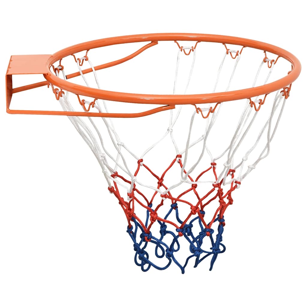 basketkurv 39 cm stål orange