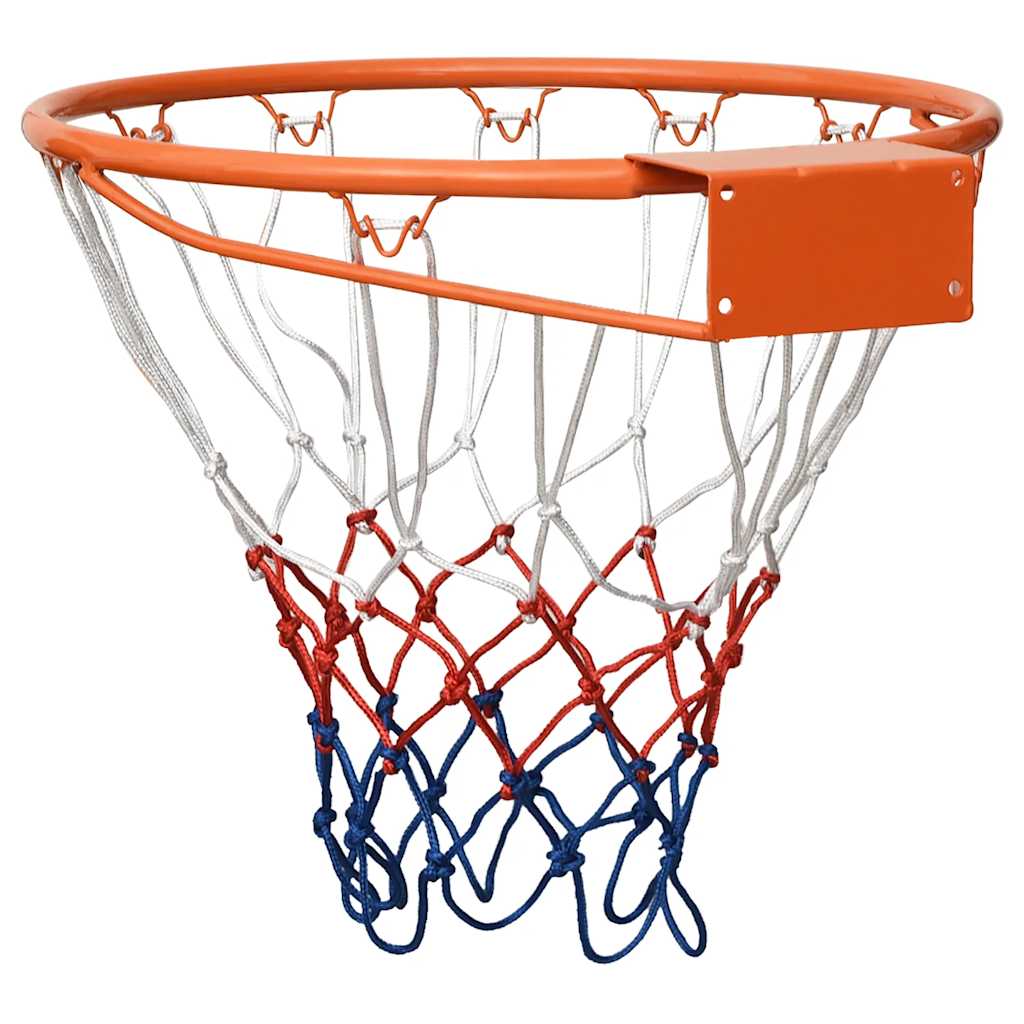 basketkurv 39 cm stål orange