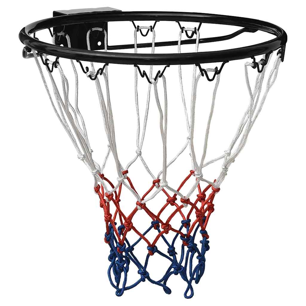 basketkurv 39 cm stål sort