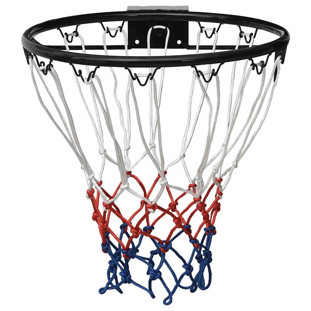 basketkurv 39 cm stål sort