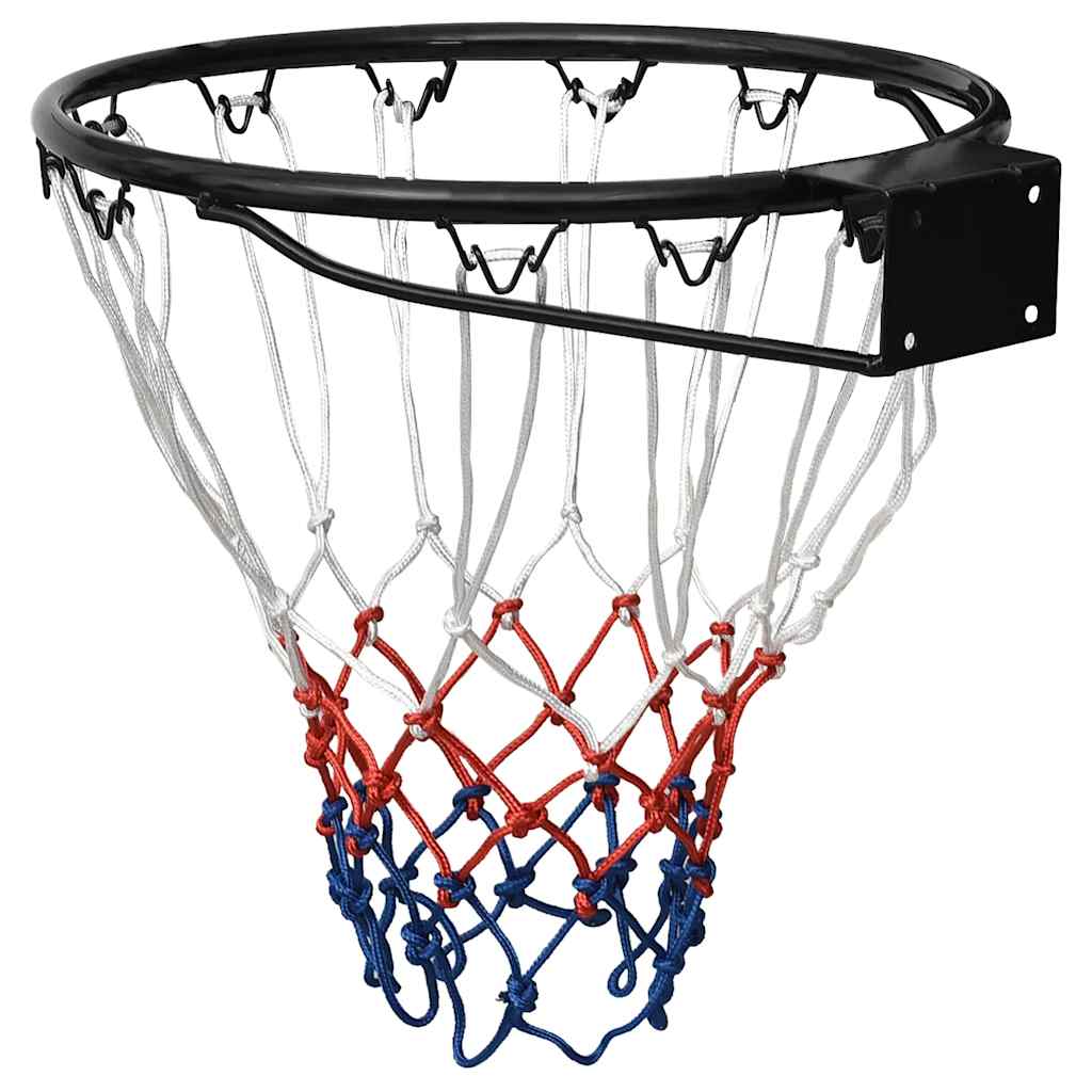 basketkurv 39 cm stål sort