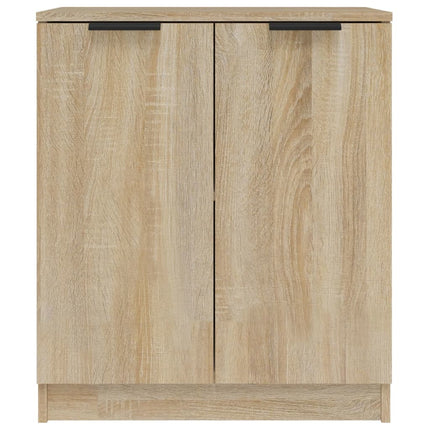 skænke 2 stk. 60x30x70 cm konstrueret træ sonoma-eg
