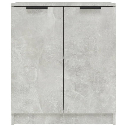 skænke 2 stk. 60x30x70 cm konstrueret træ betongrå