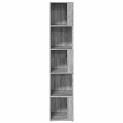 Hjørnehylder 33 x 33 x 165 cm Engineered wood Grå Sonoma