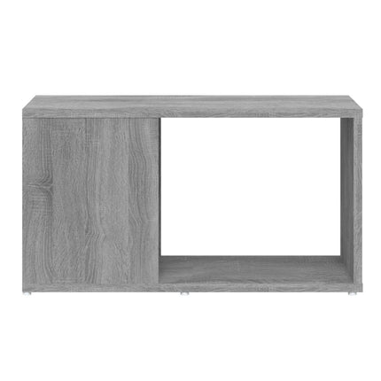 tv-bord 60x24x32 cm konstrueret træ grå sonoma-eg