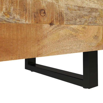 sengeborde 2 stk. 40x33x46 cm massivt mangotræ