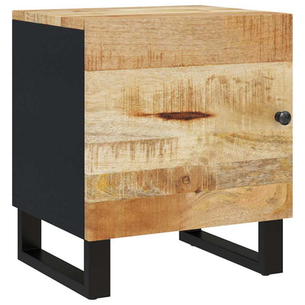 sengeborde 2 stk. 40x33x46 cm massivt mangotræ