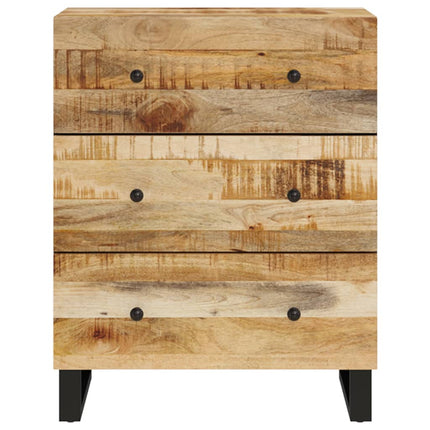 skænk 60x33x75 cm massivt mangotræ
