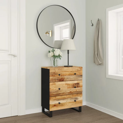 skænk 60x33x75 cm massivt mangotræ