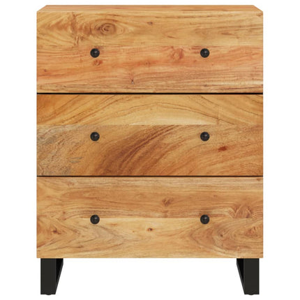 skænk 60x33x75 cm massivt akacietræ