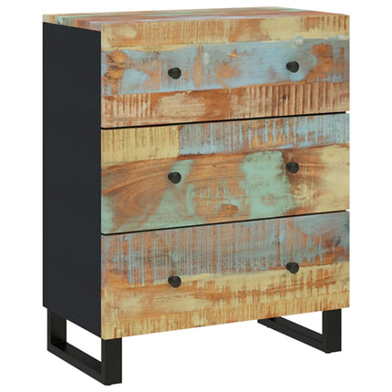 skænk 60x33x75 cm massivt genbrugstræ