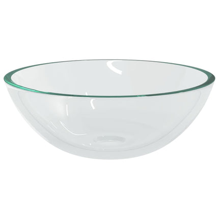 håndvask 50x37x14 cm glas transparent