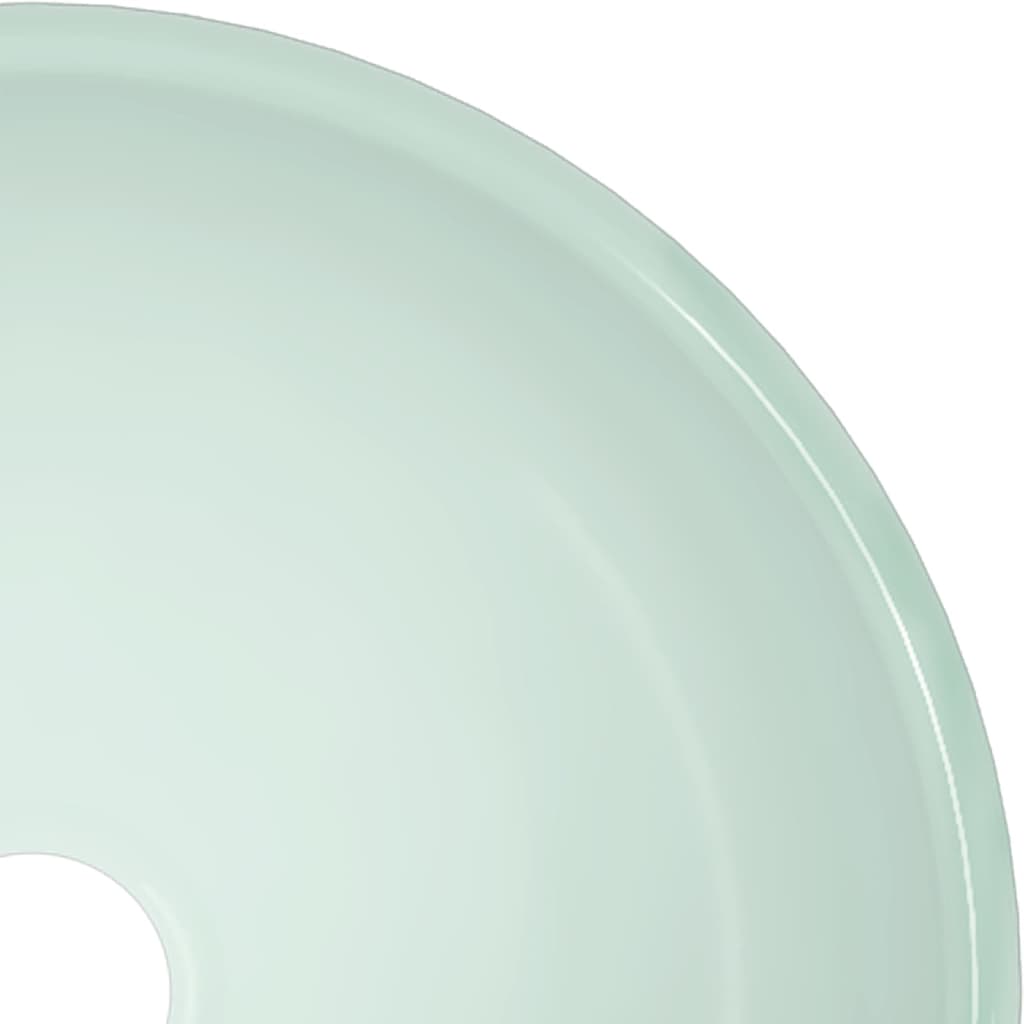 håndvask 30x12 cm hærdet glas hvid