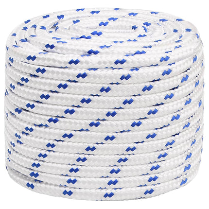 tovværk til båd 18 mm 100 m polypropylen hvid