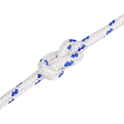 tovværk til båd 18 mm 100 m polypropylen hvid