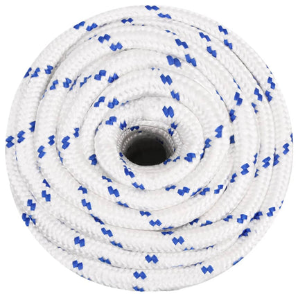 tovværk til båd 20 mm 25 m polypropylen hvid