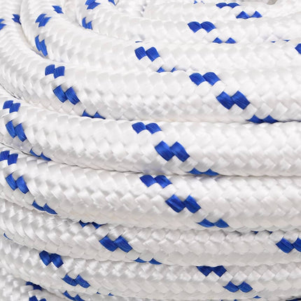 tovværk til båd 20 mm 25 m polypropylen hvid