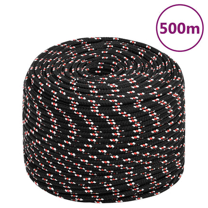 tovværk til båd 10 mm 500 m polypropylen sort
