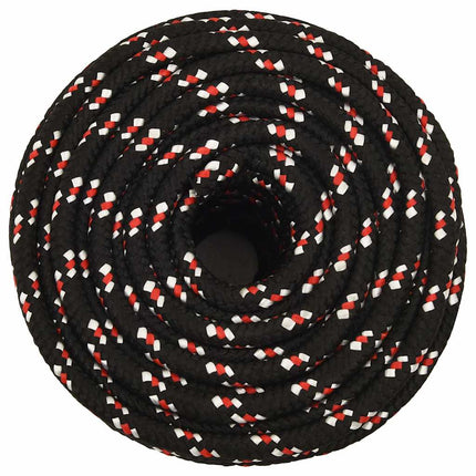 tovværk til båd 16 mm 100 m polypropylen sort
