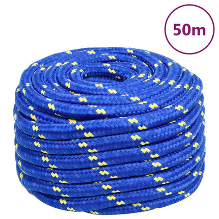 tovværk til båd 20 mm 50 m polypropylen blå