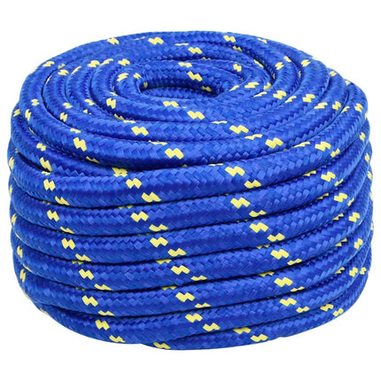 tovværk til båd 20 mm 100 m polypropylen blå