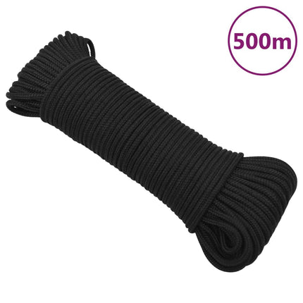 tovværk til båd 4 mm 500 m polypropylen sort