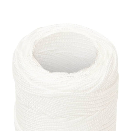 tovværk til båd 2 mm 50 m polypropylen hvid