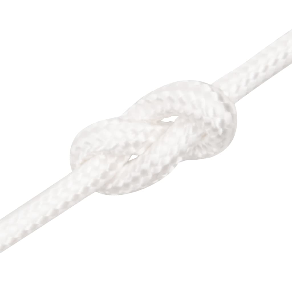tovværk til båd 10 mm 250 m polypropylen hvid