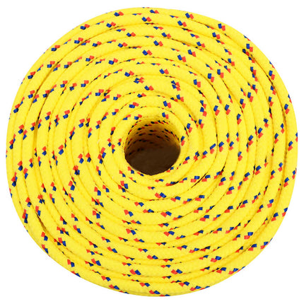 tovværk til båd 6 mm 50 m polypropylen gul