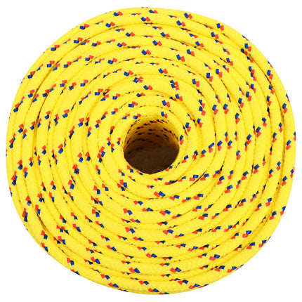 tovværk til båd 6 mm 100 m polypropylen gul