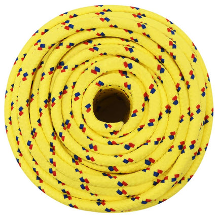 tovværk til båd 14 mm 100 m polypropylen gul