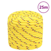 tovværk til båd 16 mm 25 m polypropylen gul
