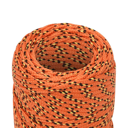 tovværk til båd 2 mm 50 m polypropylen orange
