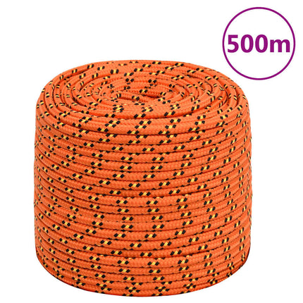 tovværk til båd 6 mm 500 m polypropylen orange