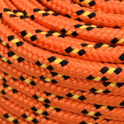 tovværk til båd 8 mm 250 m polypropylen orange