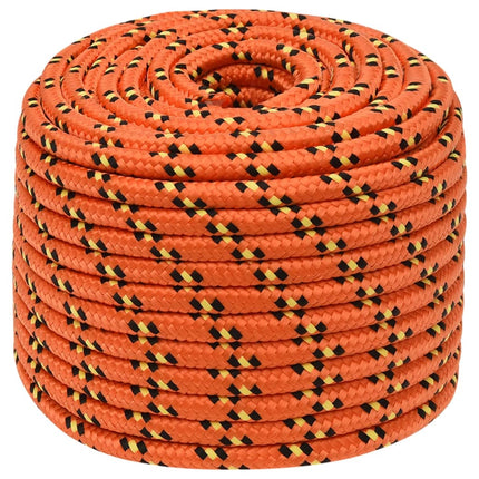 tovværk til båd 14 mm 250 m polypropylen orange
